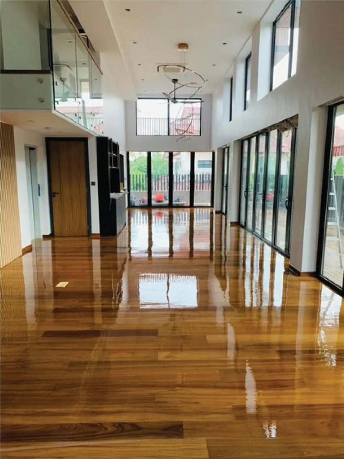 Flooring installation at a Namly Avenue residence