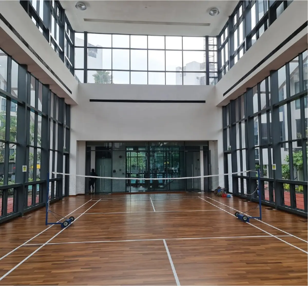 Renovation project at Parc Olympia
