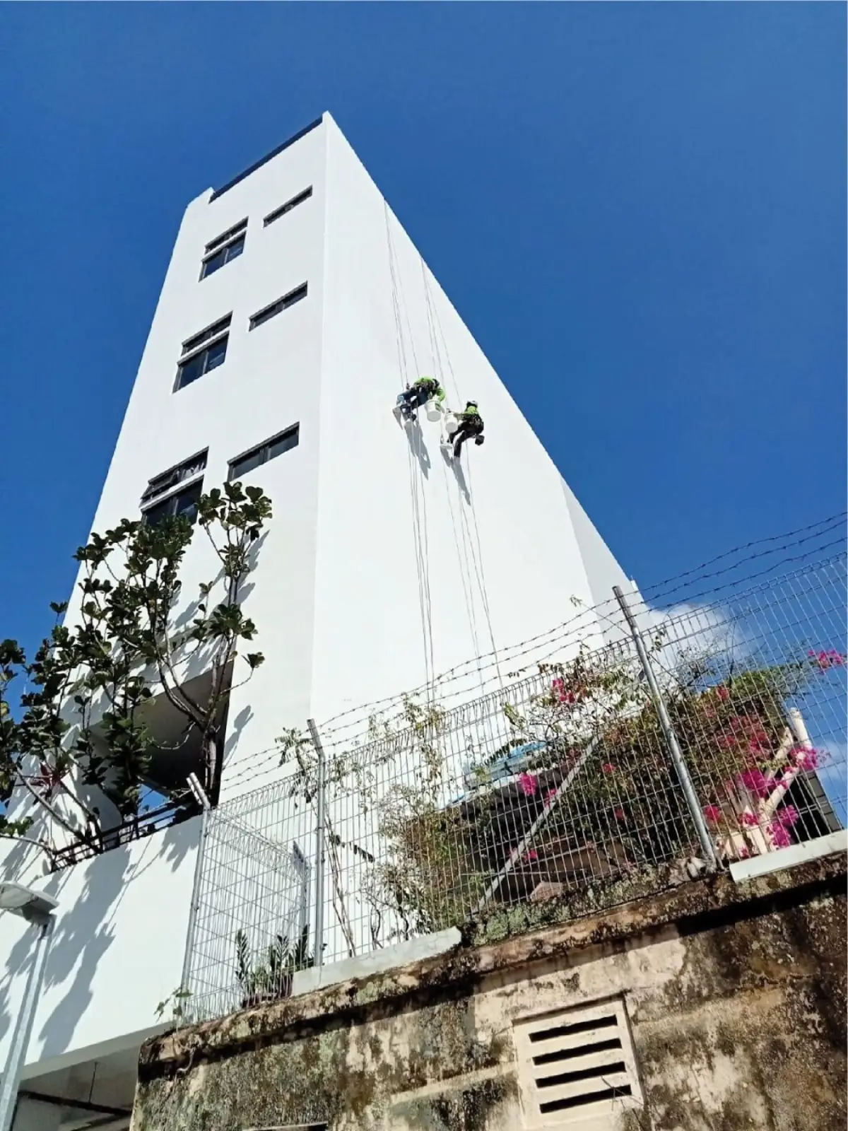 Waterproofing and painting works at Ruby Lane